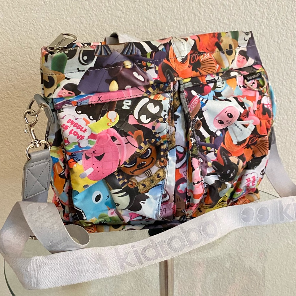 Kidrobot Handbag With Detachable Shoulder Strap.